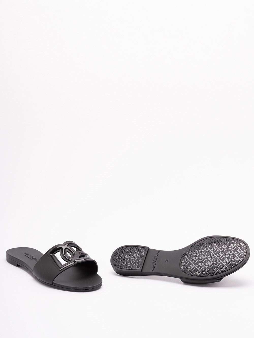 Dolce & Gabbana Women Rubber Beachwear Sliders DOLCE & GABBANA