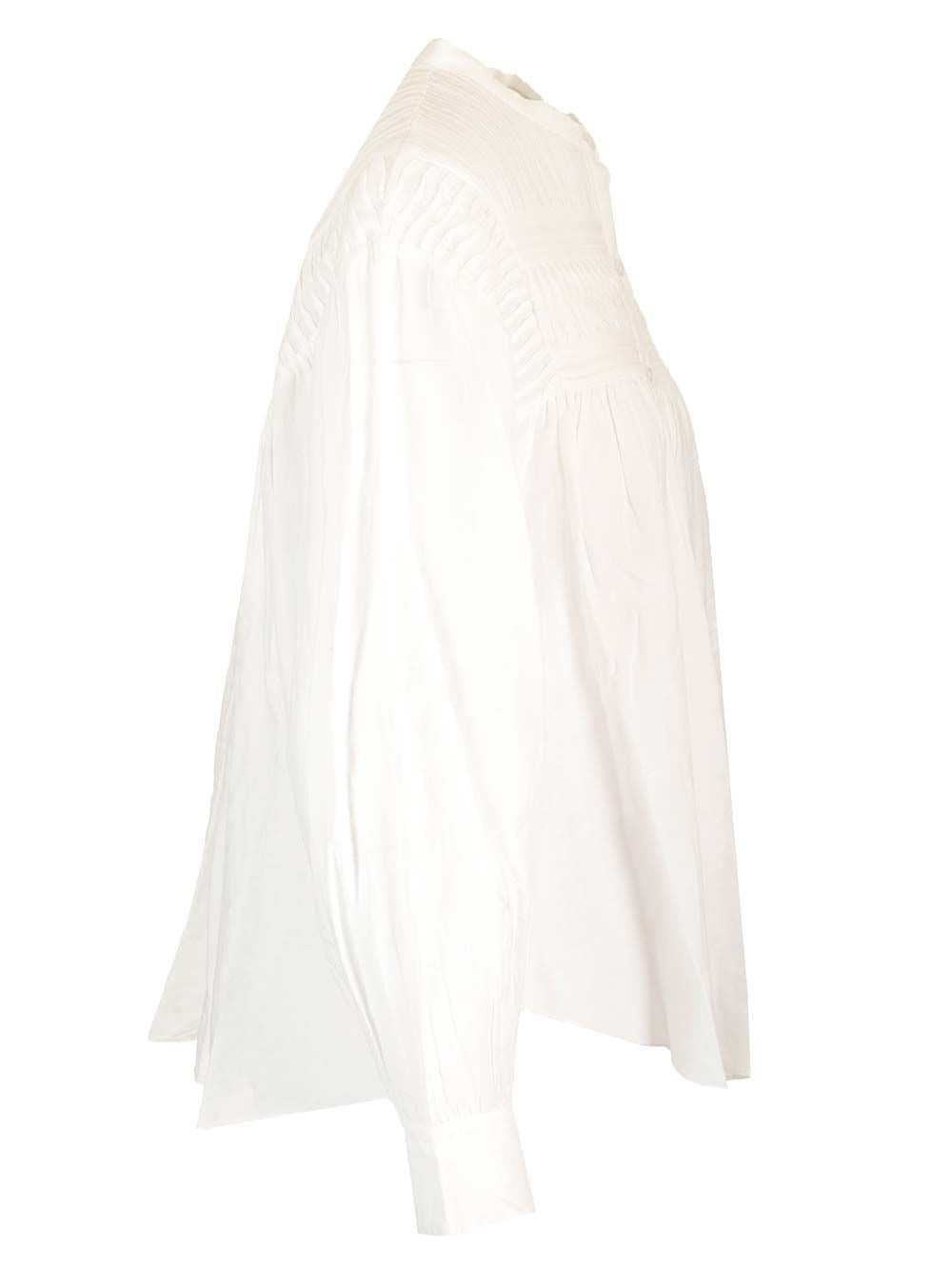 Marant Etoile Women "Plalia" Silk Voile Blouse ISABEL MARANT ETOILE