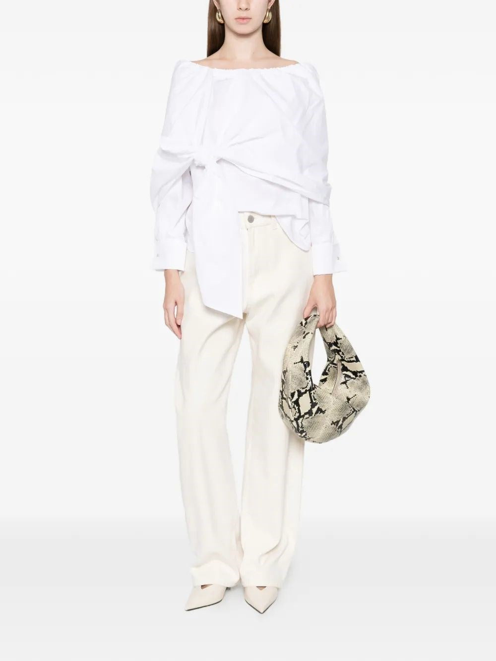 Max Mara Women Blouse With Stole MAX MARA