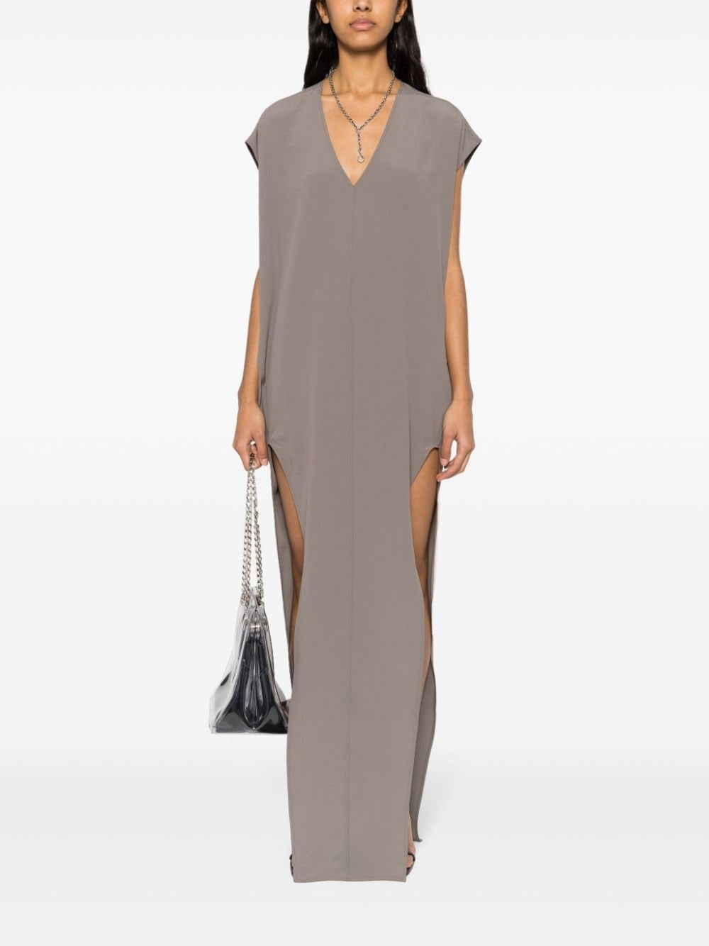 Rick Owens Women Silk Jersey Long Dress RICK OWENS
