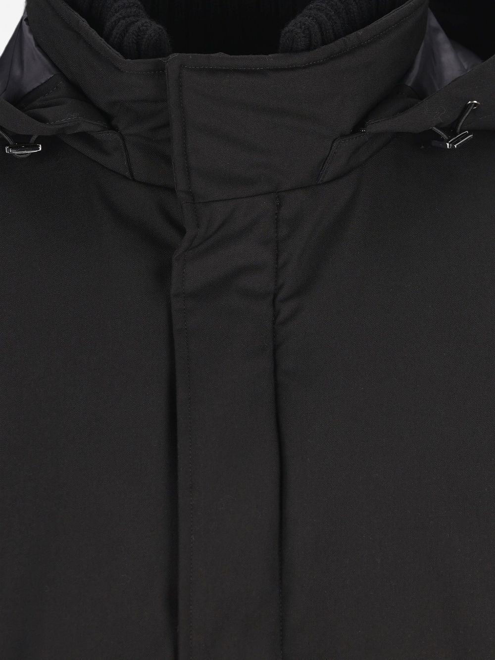 Herno Men Parka In New Business Technical Fabric And Ultralight Nylon HERNO