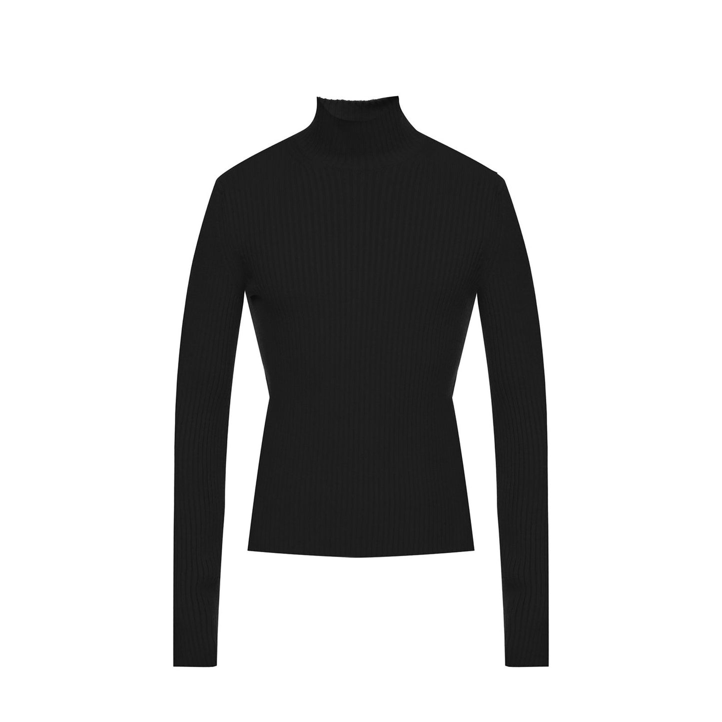 Balenciaga Cashmere Blend Rib Knit Turtleneck Men BALENCIAGA