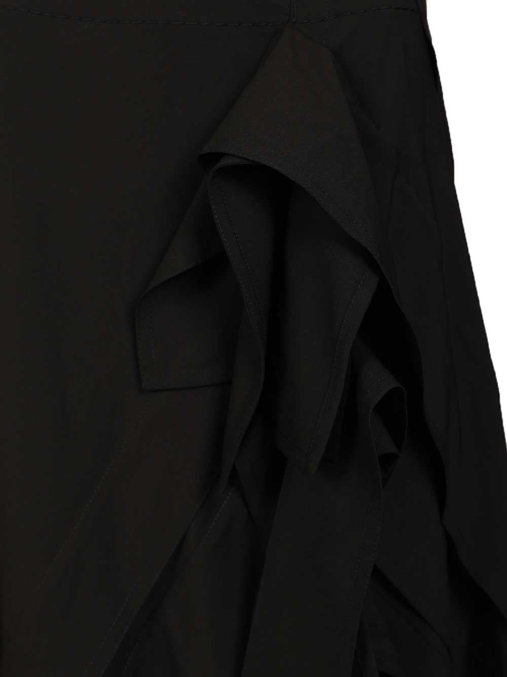 Bottega Veneta Women Lightweight Wool Midi Skirt BOTTEGA VENETA
