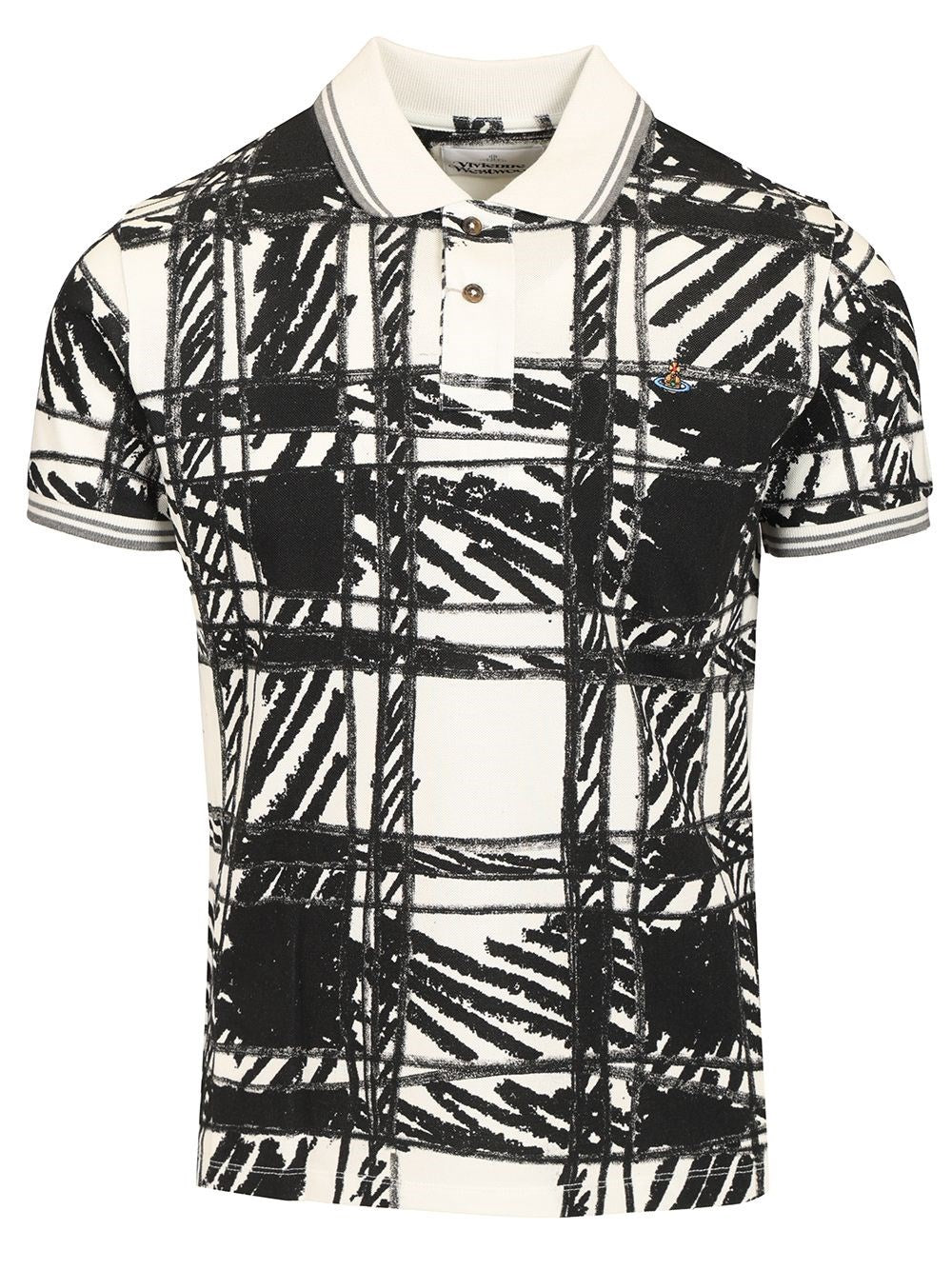 Vivienne Westwood Men Scribble Polo VIVIENNE WESTWOOD