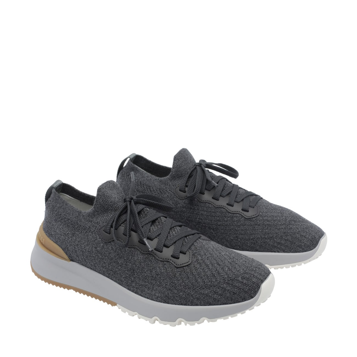 Brunello Cucinelli Men Fabric Runner Sneakers With Logo BRUNELLO CUCINELLI