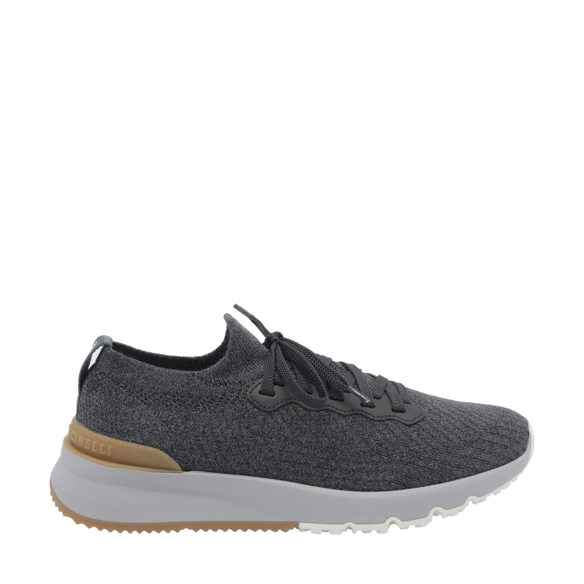 Brunello Cucinelli Men Fabric Runner Sneakers With Logo BRUNELLO CUCINELLI