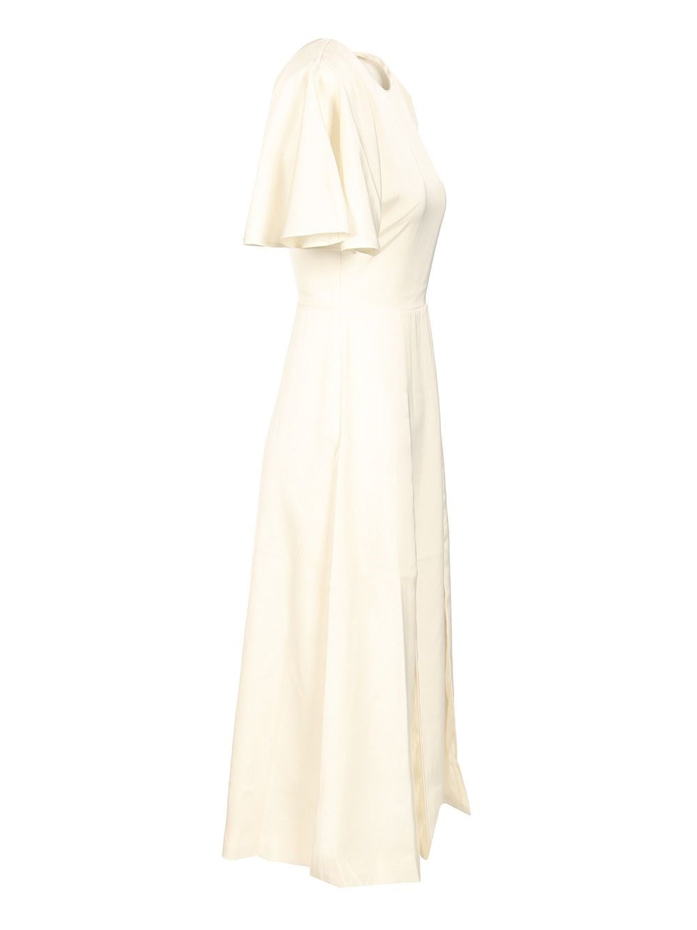 Rotate Women Shiny Satin Midi Dress ROTATE