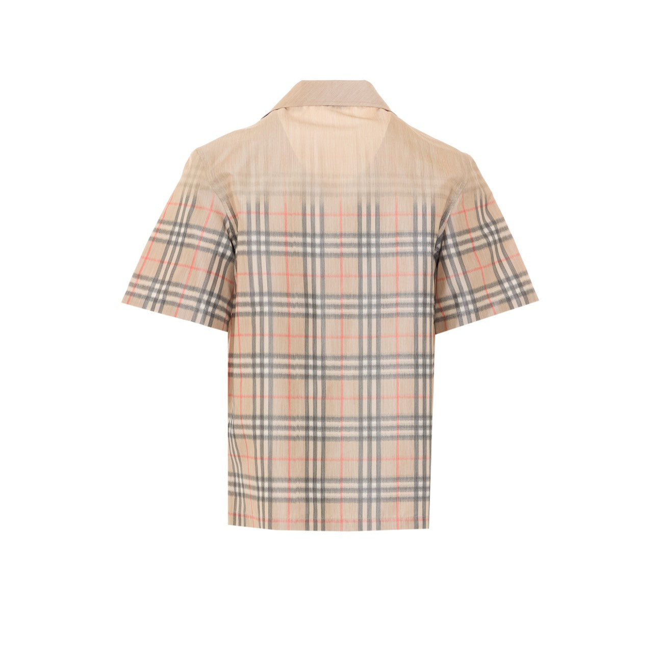 Burberry Men Faded Check Shirt
