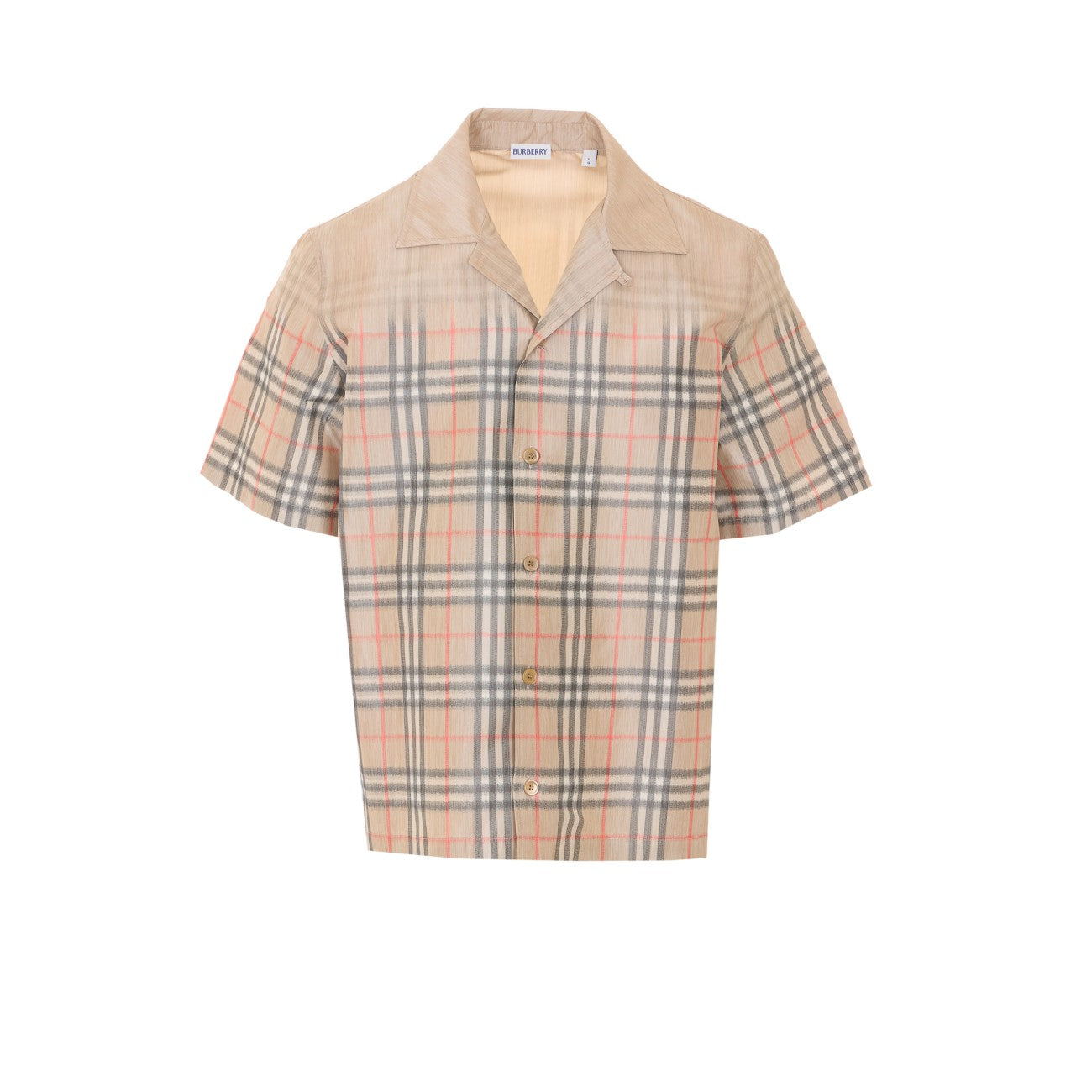 Burberry Men Faded Check Shirt BURBERRY