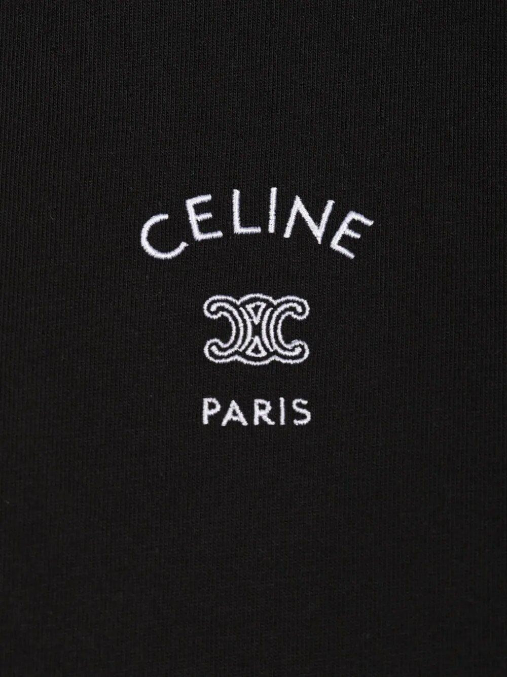 Celine Women Cotton Jersey T-Shirt CELINE