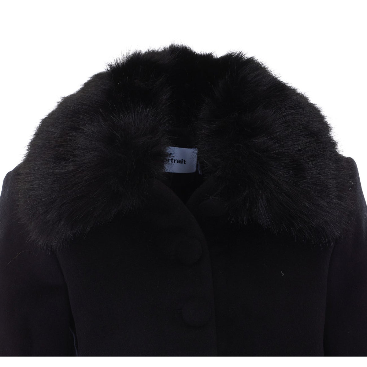 Self Portrait Women Faux Fur Cuff Jacket SELF-PORTRAIT