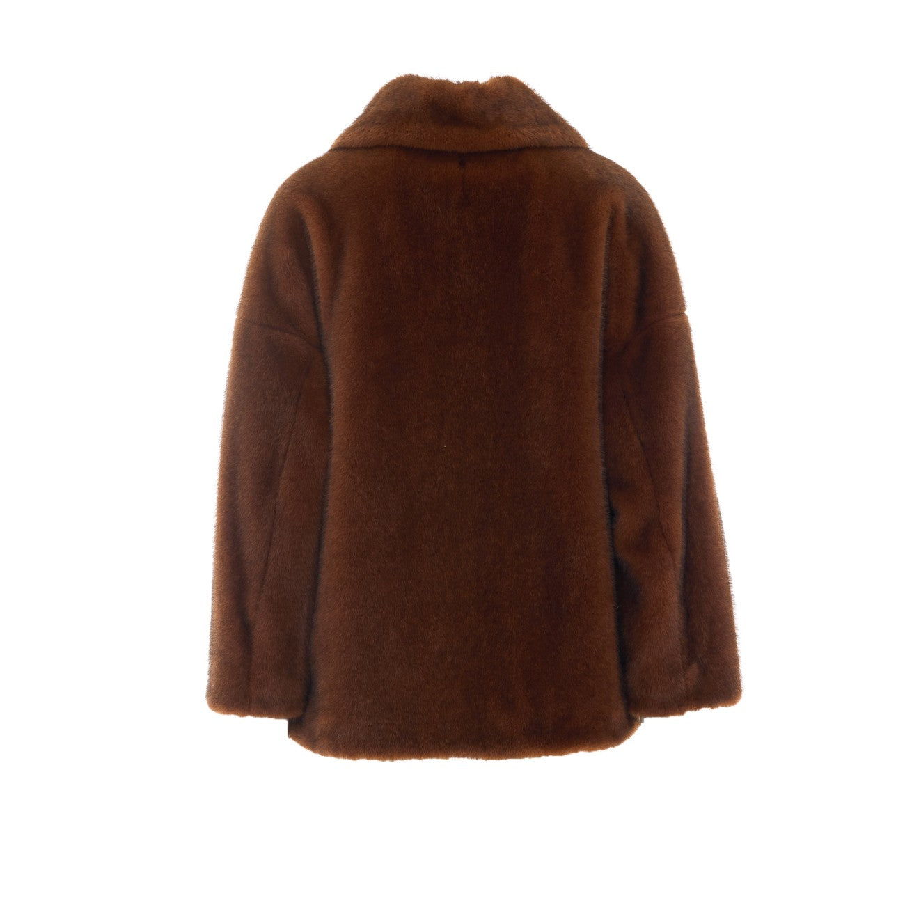 Herno Women Faux Fur Peacoat HERNO