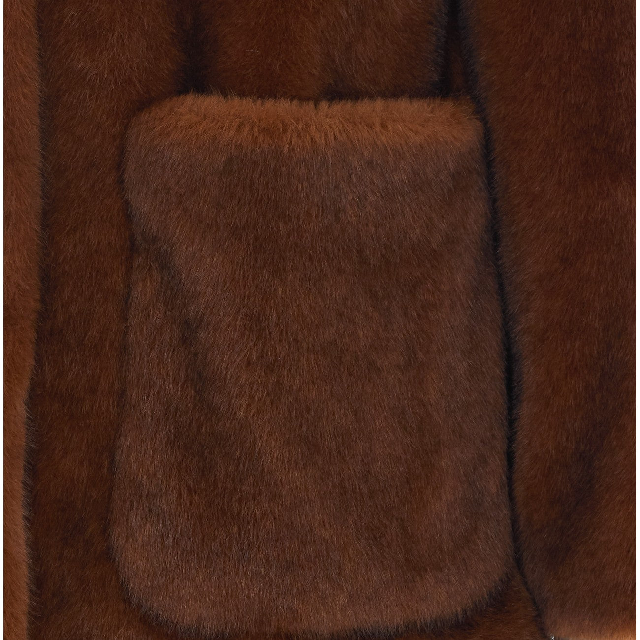 Herno Women Faux Fur Peacoat HERNO