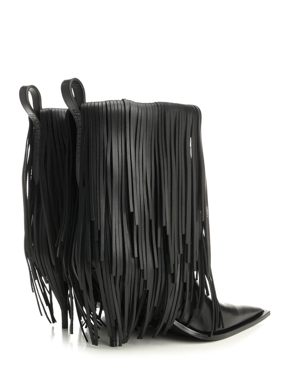 Balenciaga Women Avenue Fringe Ankle Boots BALENCIAGA