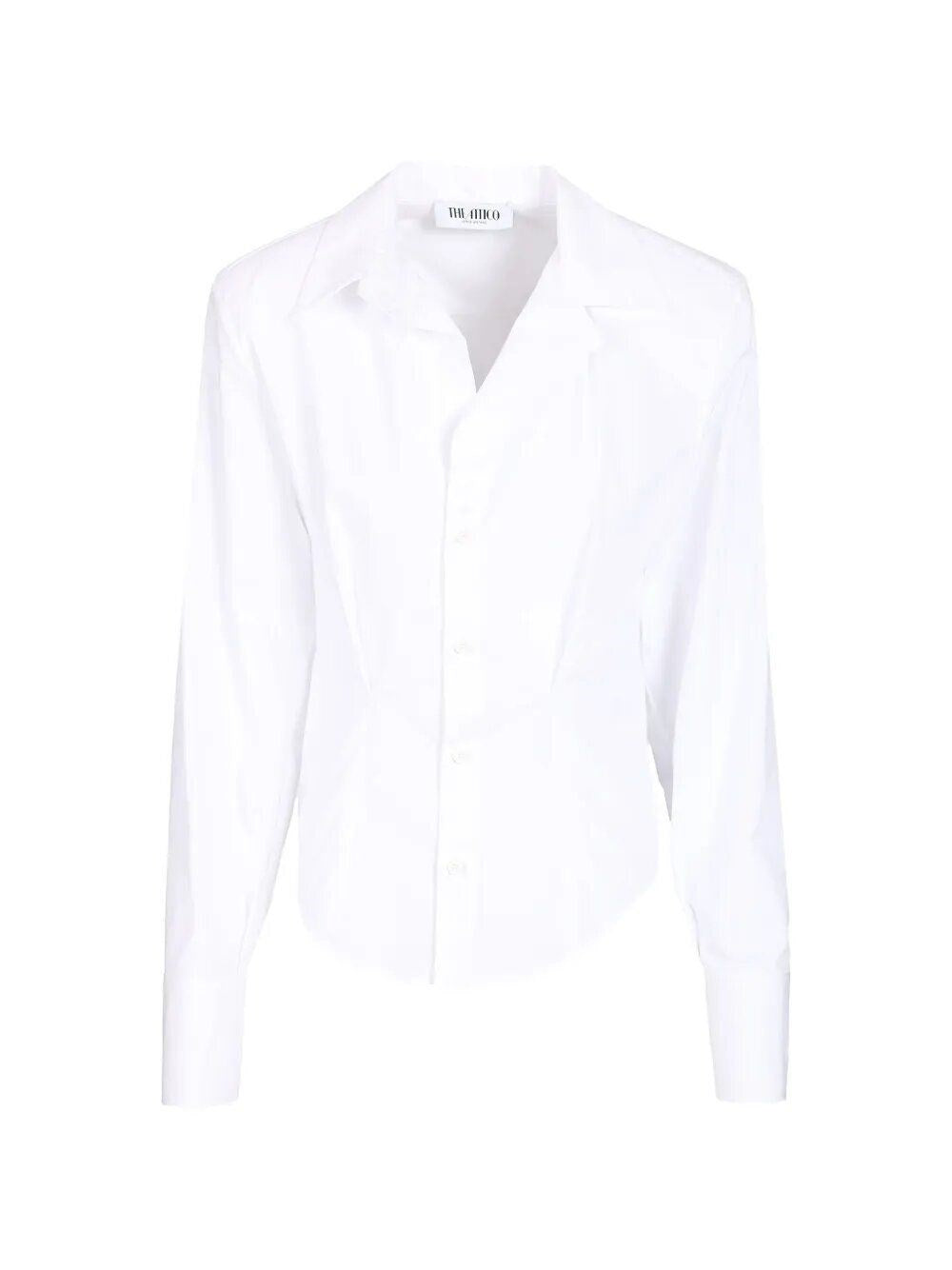 The Attico Women Cotton Poplin Shirt THE ATTICO