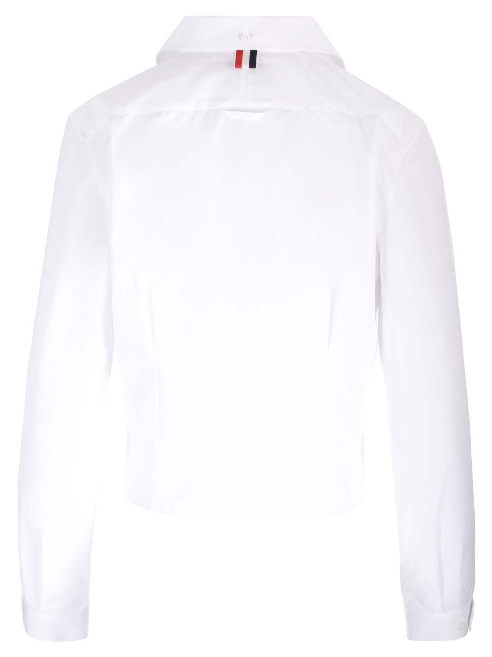 Thom Browne Women Cropped Shirt THOM BROWNE