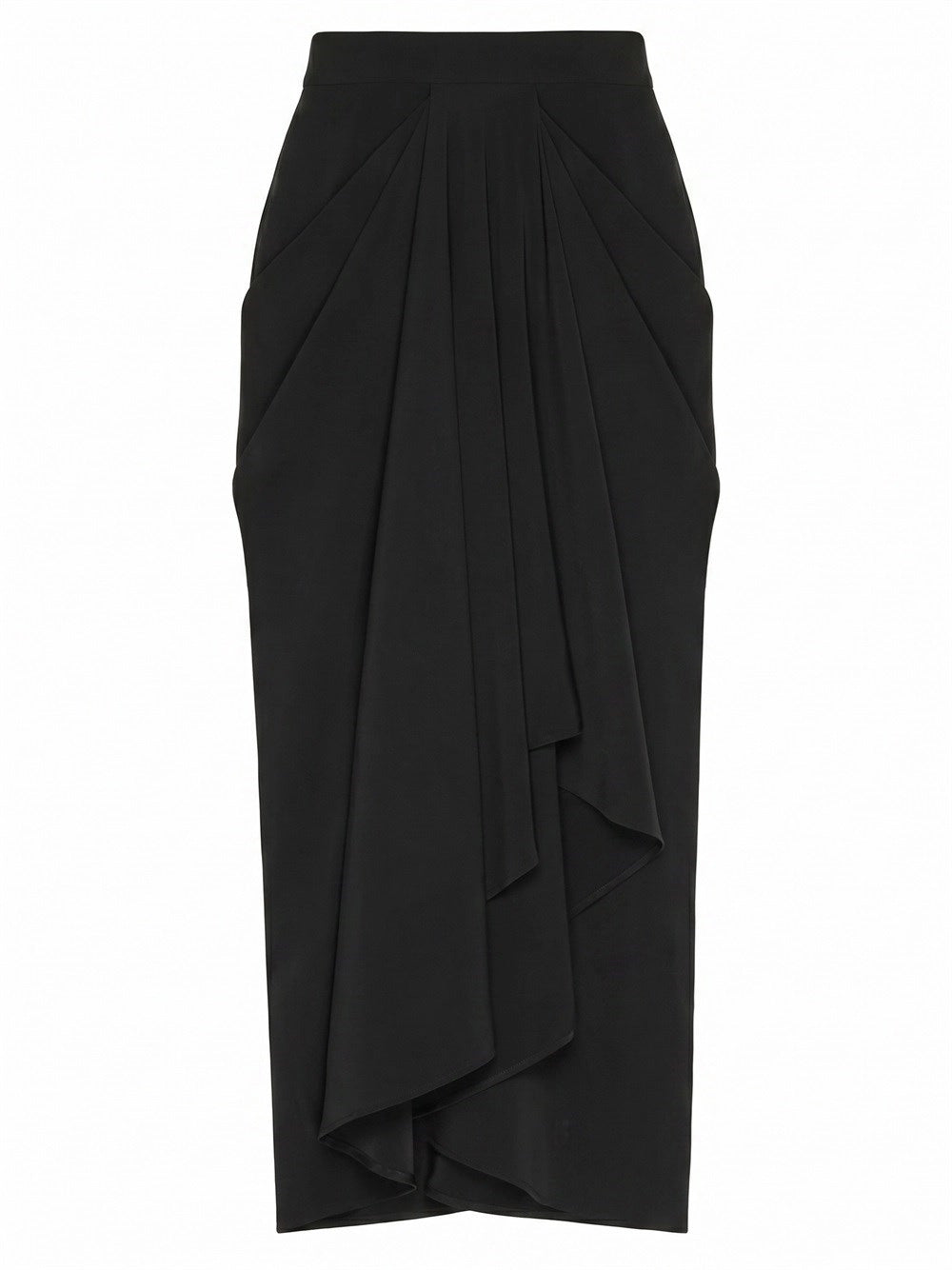 Givenchy Women Draped Midi Skirt GIVENCHY