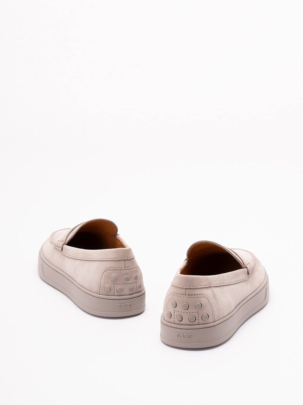 Tod's Men Loafers In Nabuk Leather TOD'S