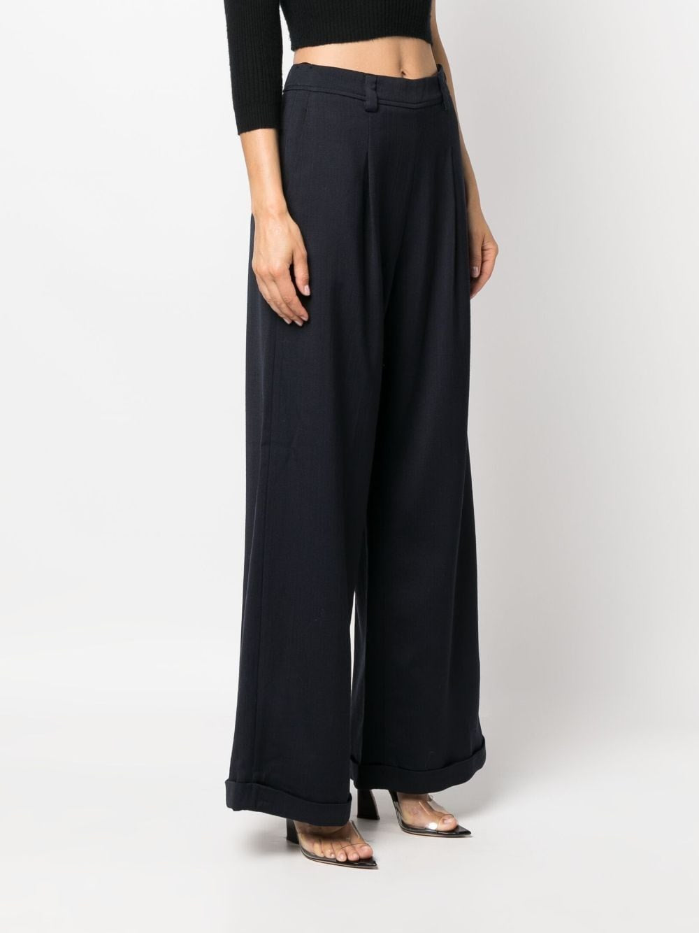 Forte_Forte Women Wide Leg Tailored Trousers FORTE FORTE