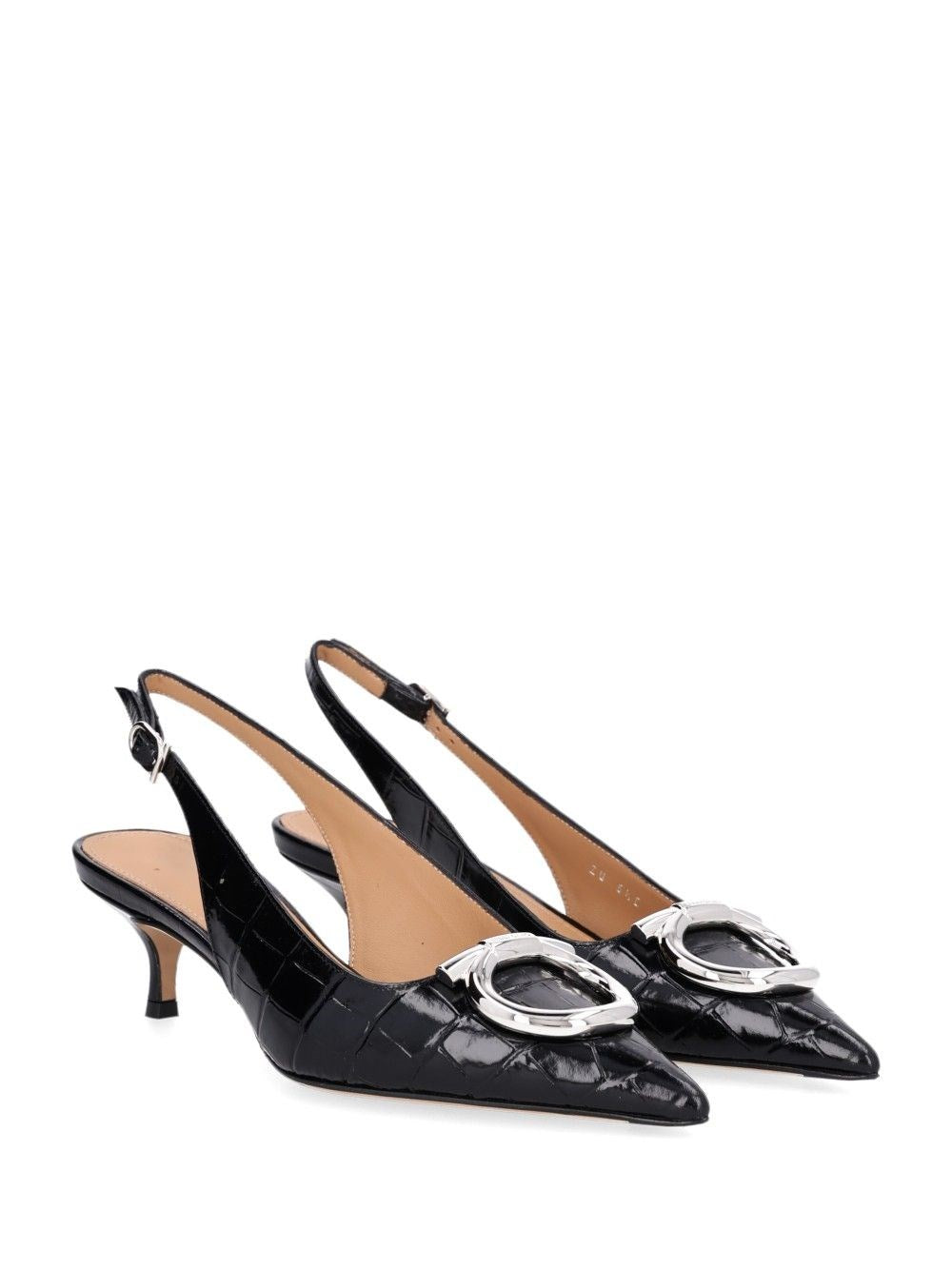 Ferragamo Women Slingback Maxi Gancini FERRAGAMO