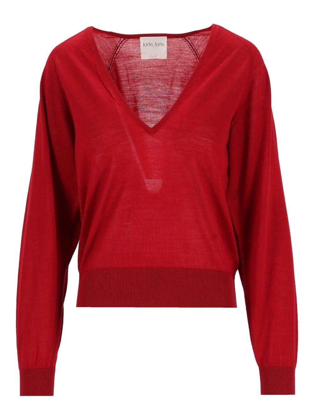 Forte_Forte Women V-Neck Sweater FORTE FORTE