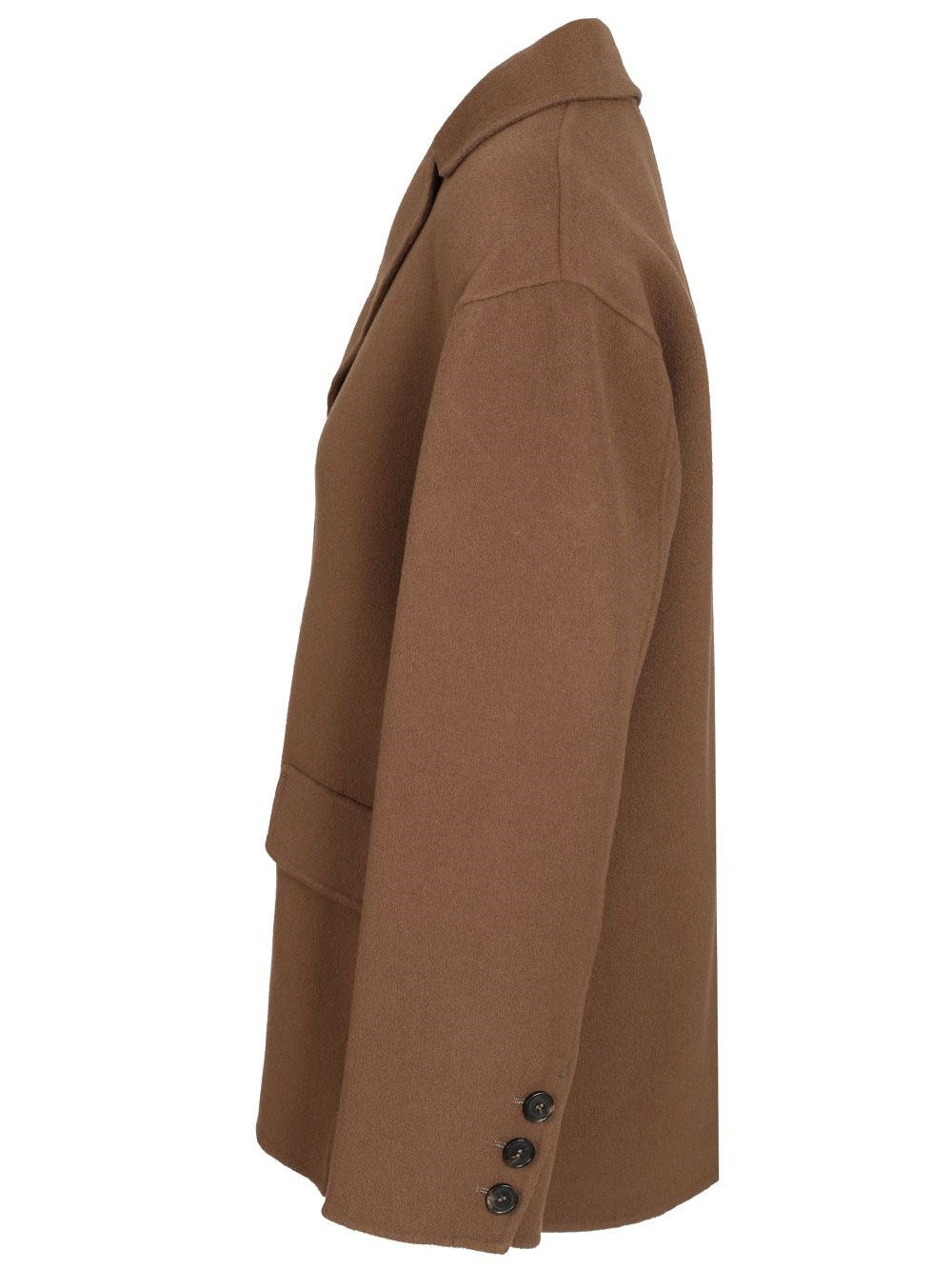 'S Max Mara Women Single-Breasted Double Wool Jacket S MAX MARA