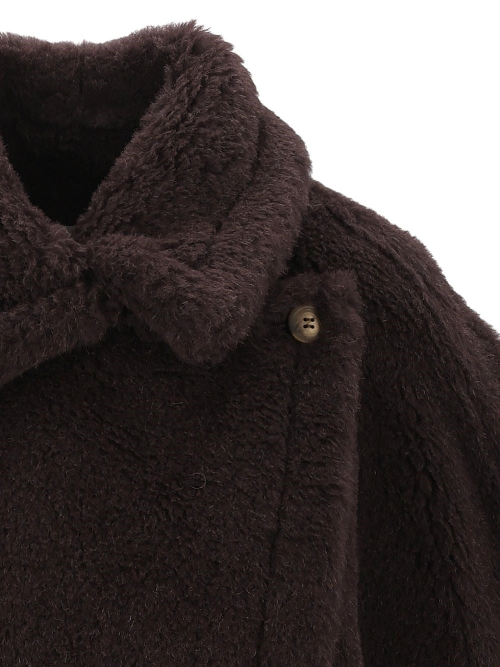 Max Mara Women Alpaca And Wool Teddy Cape MAX MARA