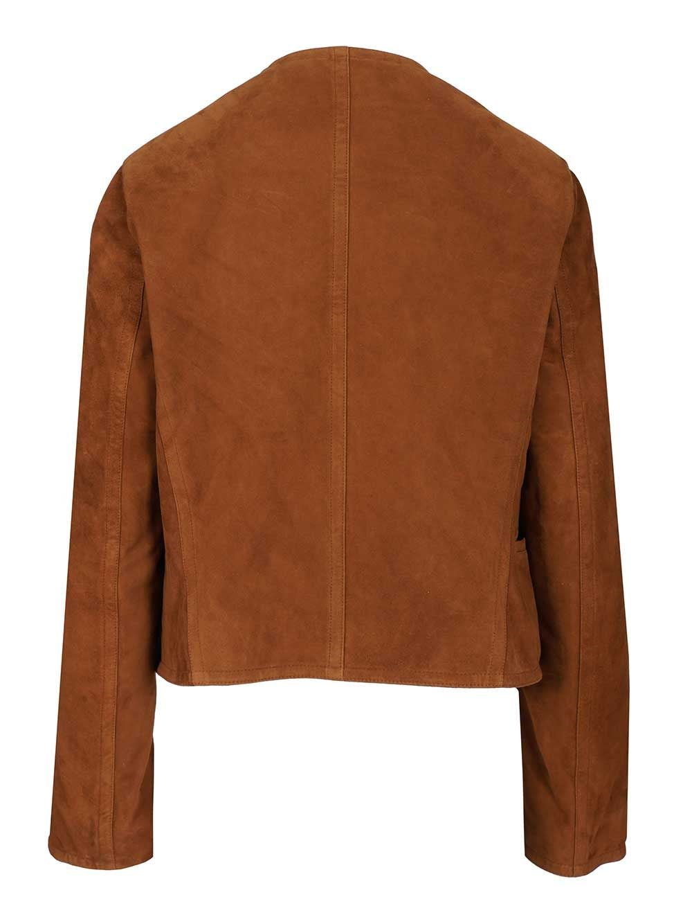 Alaïa Women Short Suede Blazer ALAIA