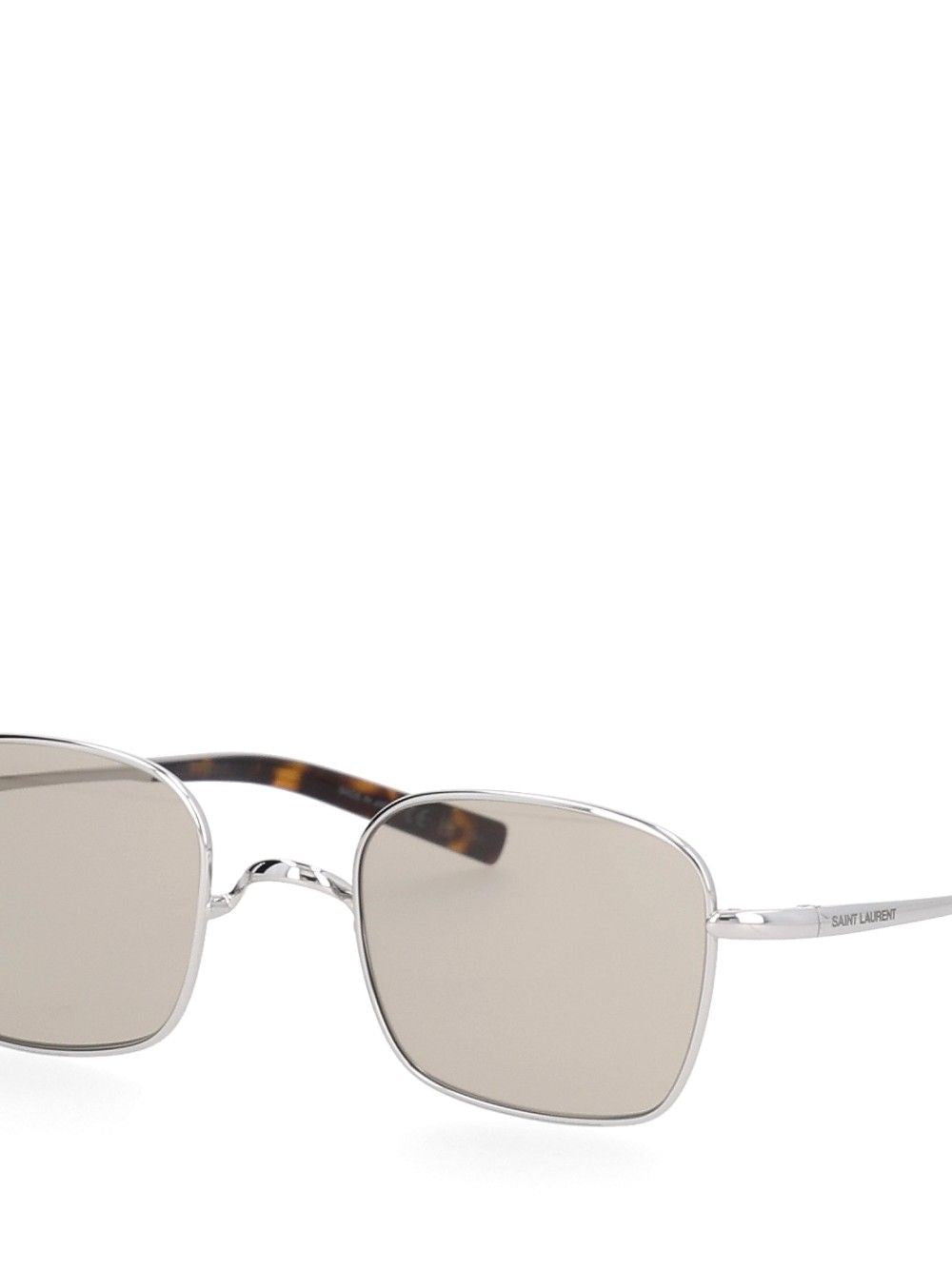 Saint Laurent Women Square Metal Sunglasses SAINT LAURENT