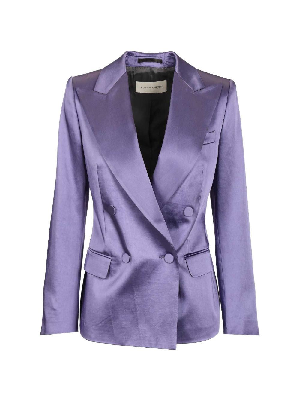 Dries Van Noten Women Blazer In Shiny Satin DRIES VAN NOTEN