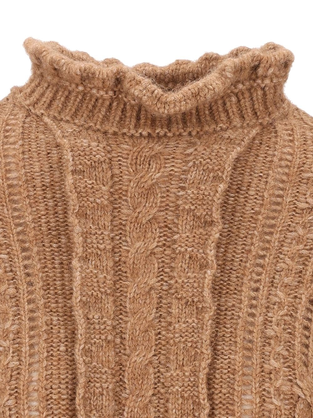 Moncler Grenoble Women Open-Knit Alpaca Blend Sweater MONCLER GRENOBLE