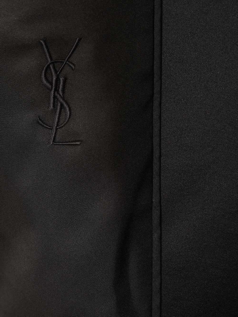Saint Laurent Women Cassandre Double-Breasted Jacket SAINT LAURENT