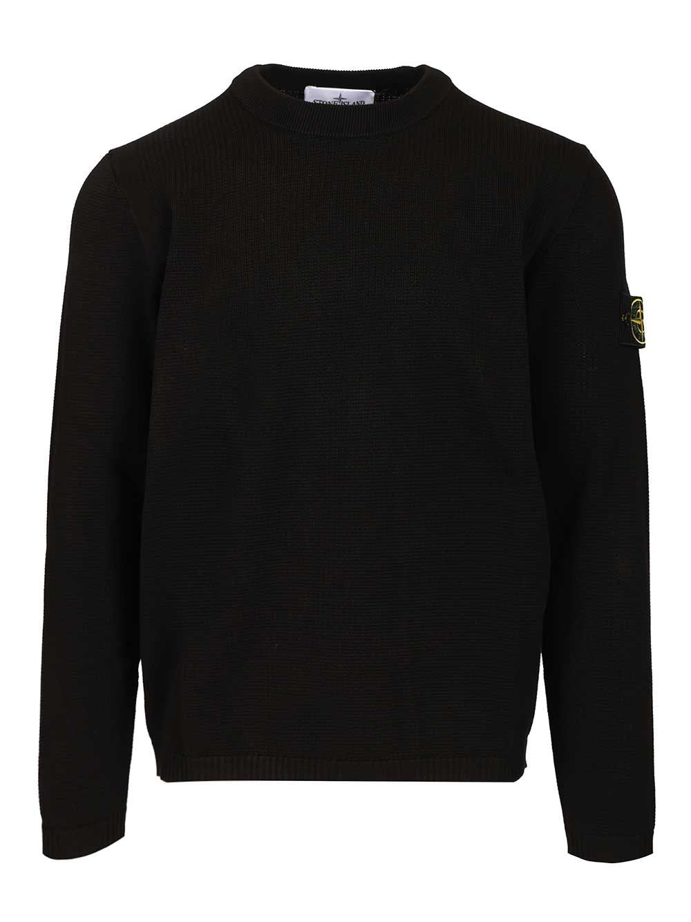Stone Island Men Micro-Stitch Cotton Sweater STONE ISLAND