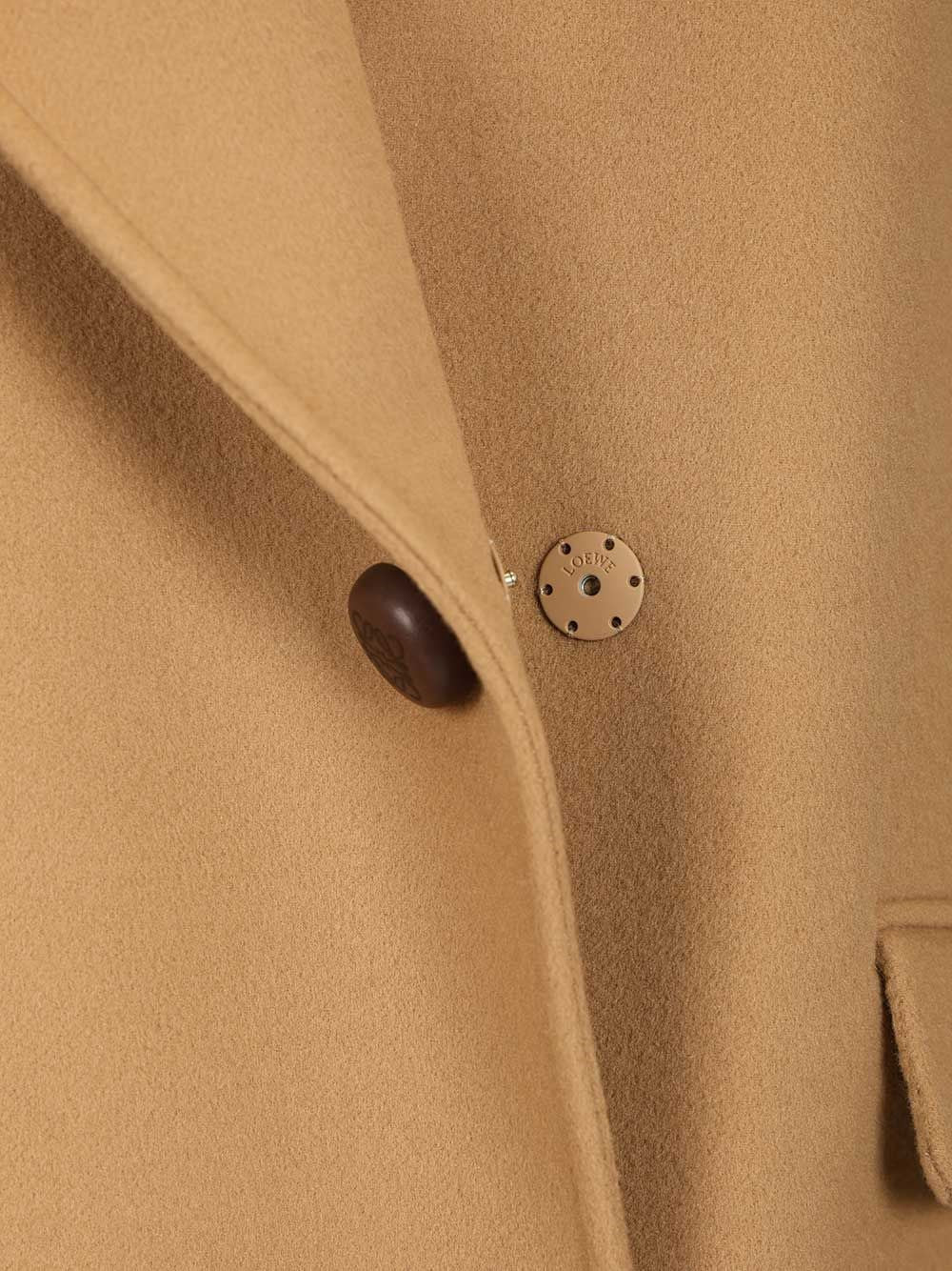 Loewe Women Short Wool Coat LOEWE