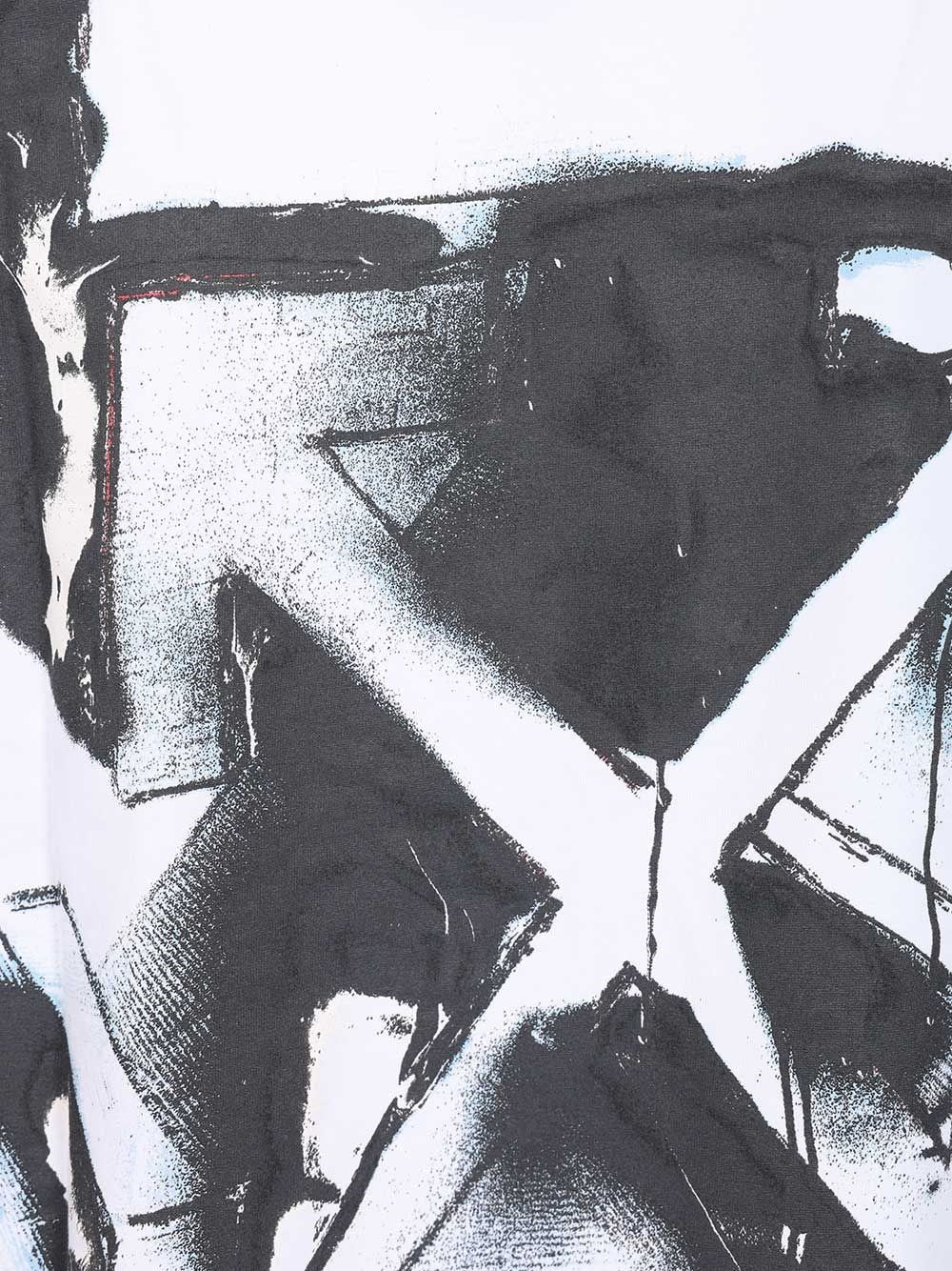 Off-White Men "Arrow 3D Spray" T-Shirt OFF-WHITE
