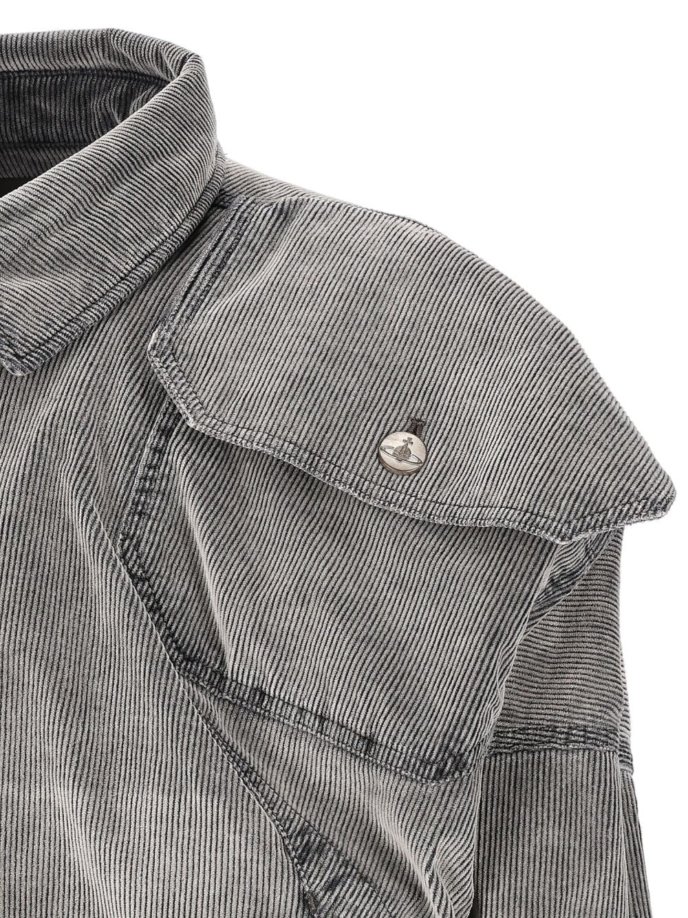 Vivienne Westwood Men Broad Denim Jacket VIVIENNE WESTWOOD