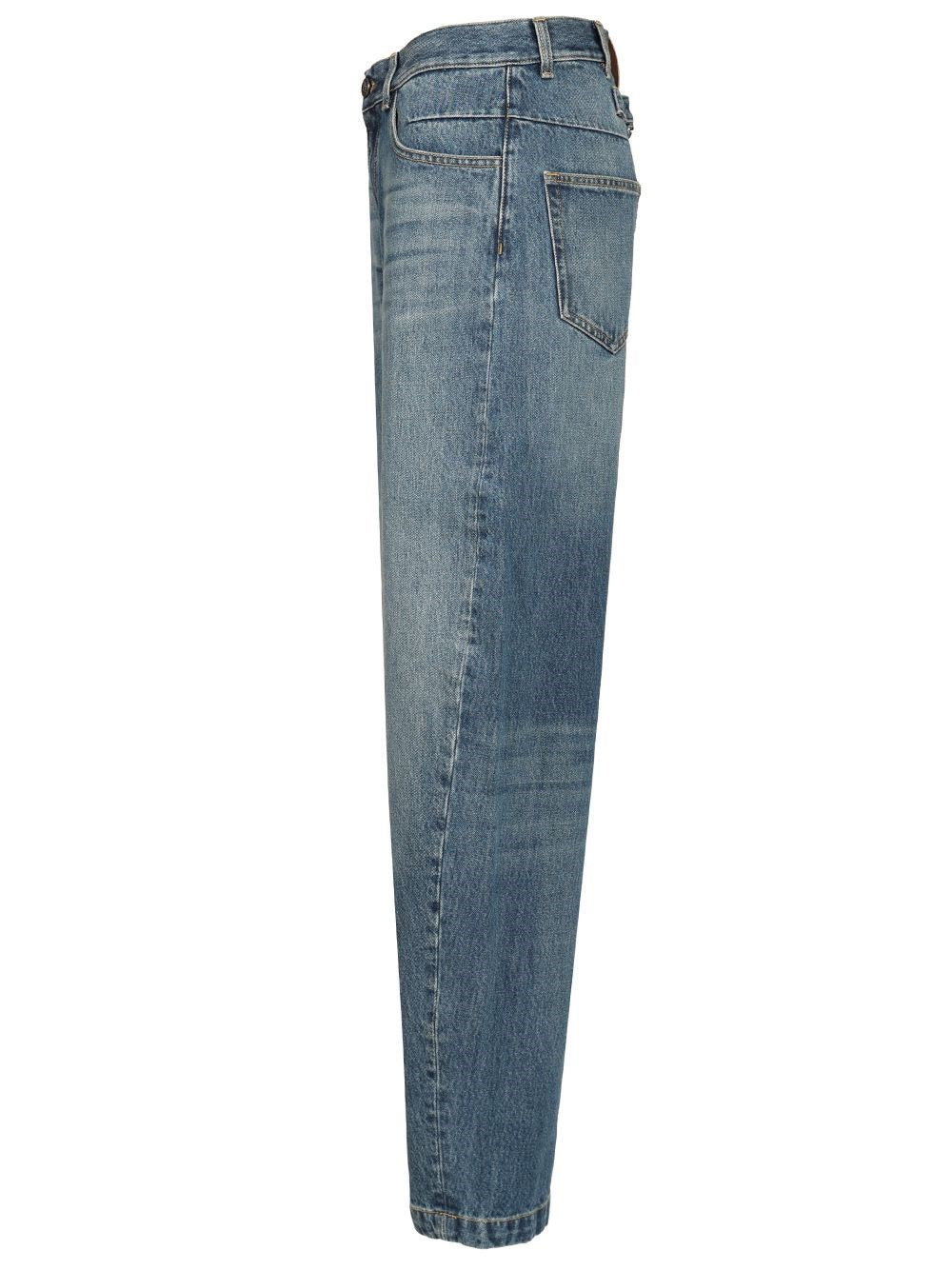 The Attico Women Denim Trousers THE ATTICO