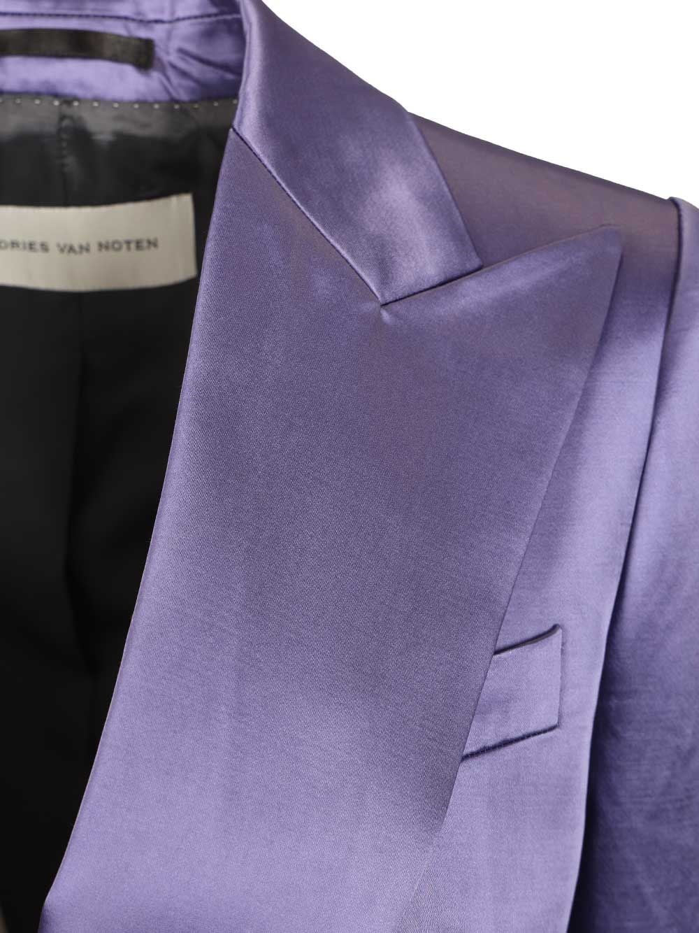 Dries Van Noten Women Blazer In Shiny Satin DRIES VAN NOTEN
