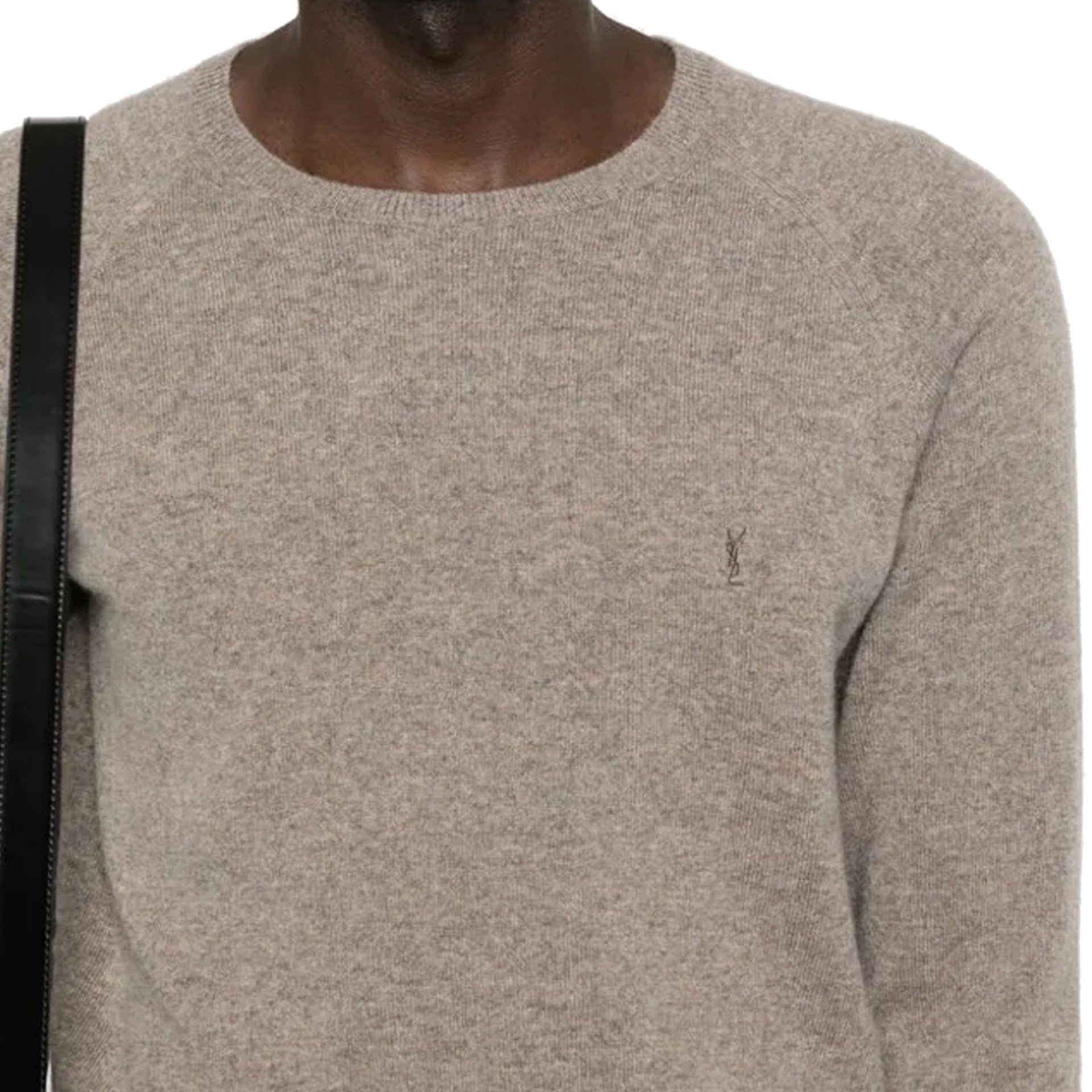 Saint Laurent Cassandre Cashmere Sweater Men SAINT LAURENT