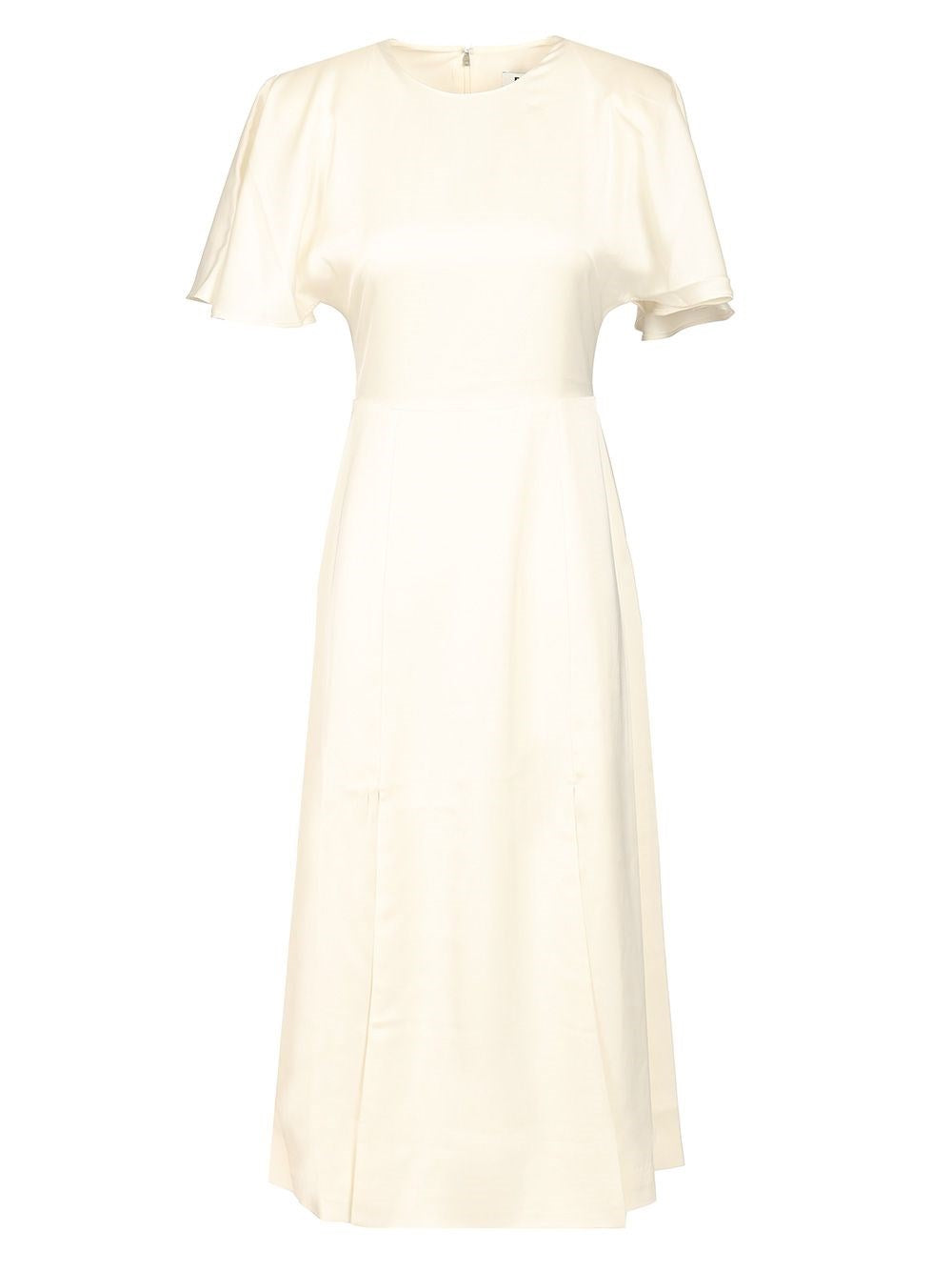 Rotate Women Shiny Satin Midi Dress ROTATE