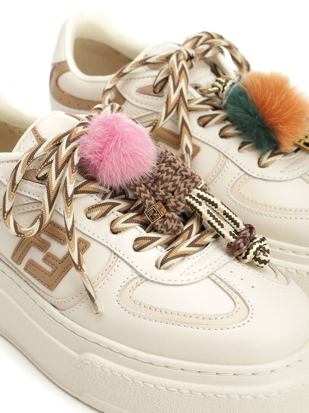 Fendi Women "Fendi Match" Lace-Up Sneaker FENDI