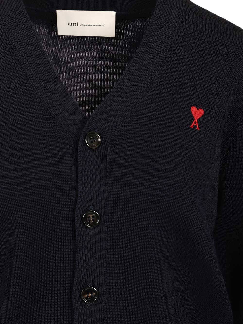 Ami Women Ami De Cœur Cardigan AMI PARIS