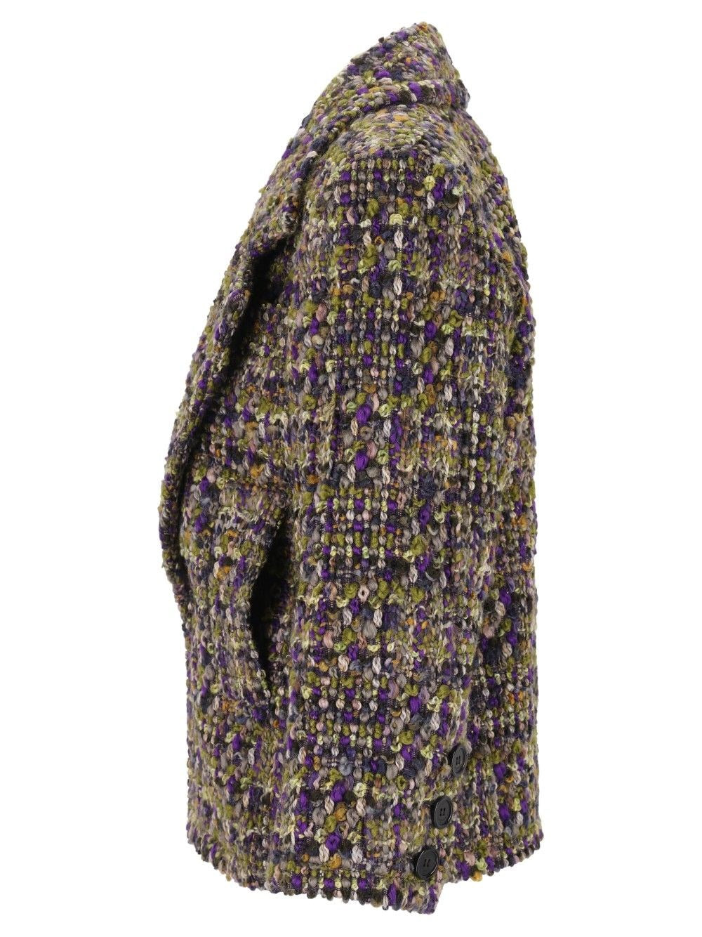Saint Laurent Women Tweed Blazer SAINT LAURENT