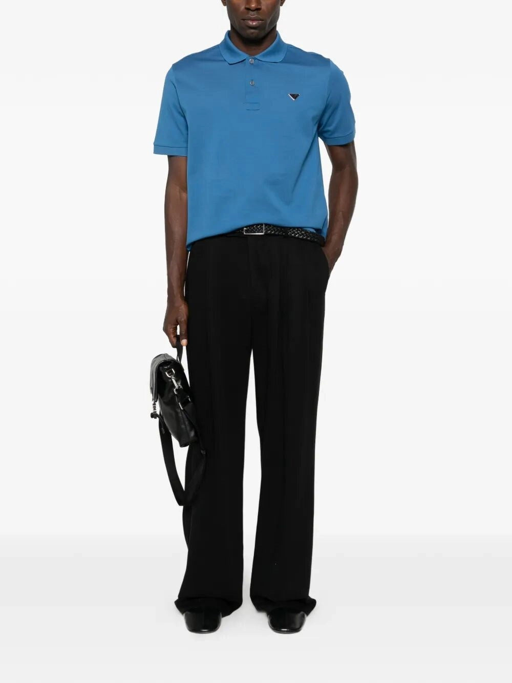 Prada Men Piquet Polo Shirt PRADA