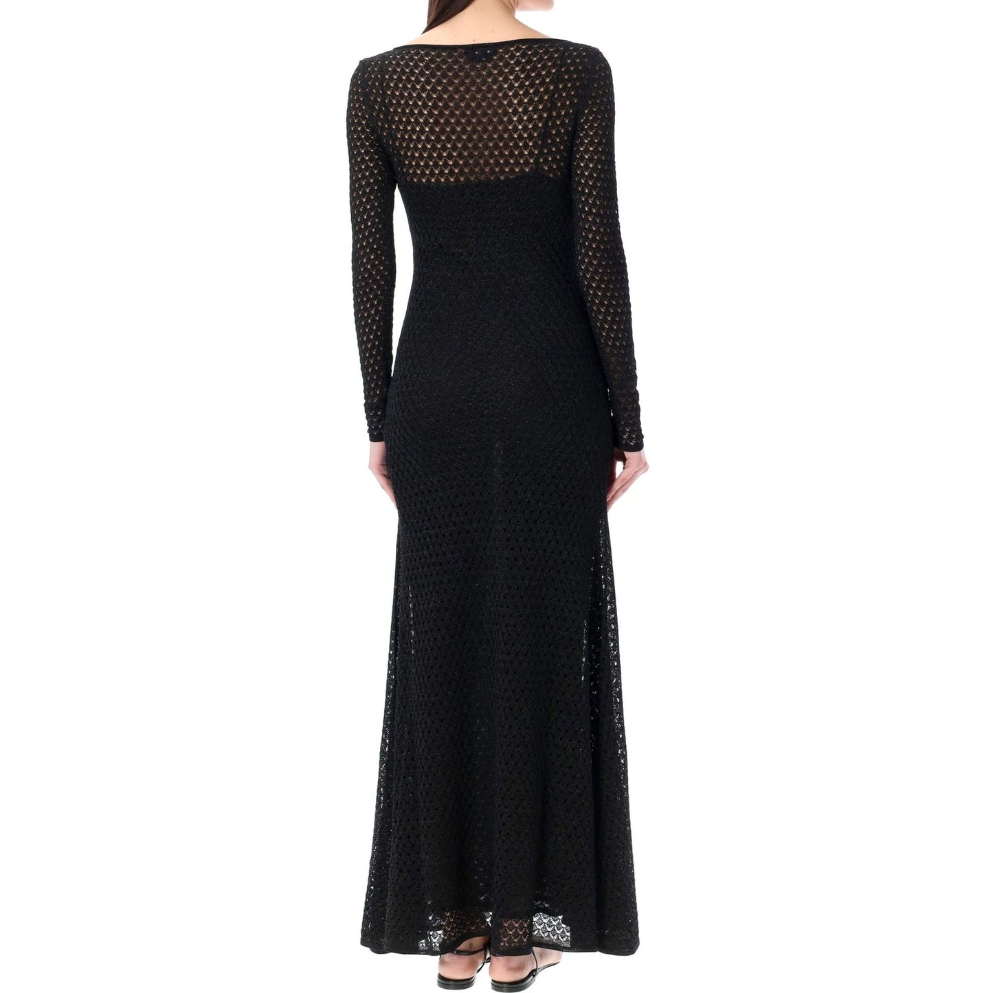 Tom Ford Lurex Crochet Maxi Dress Women TOM FORD