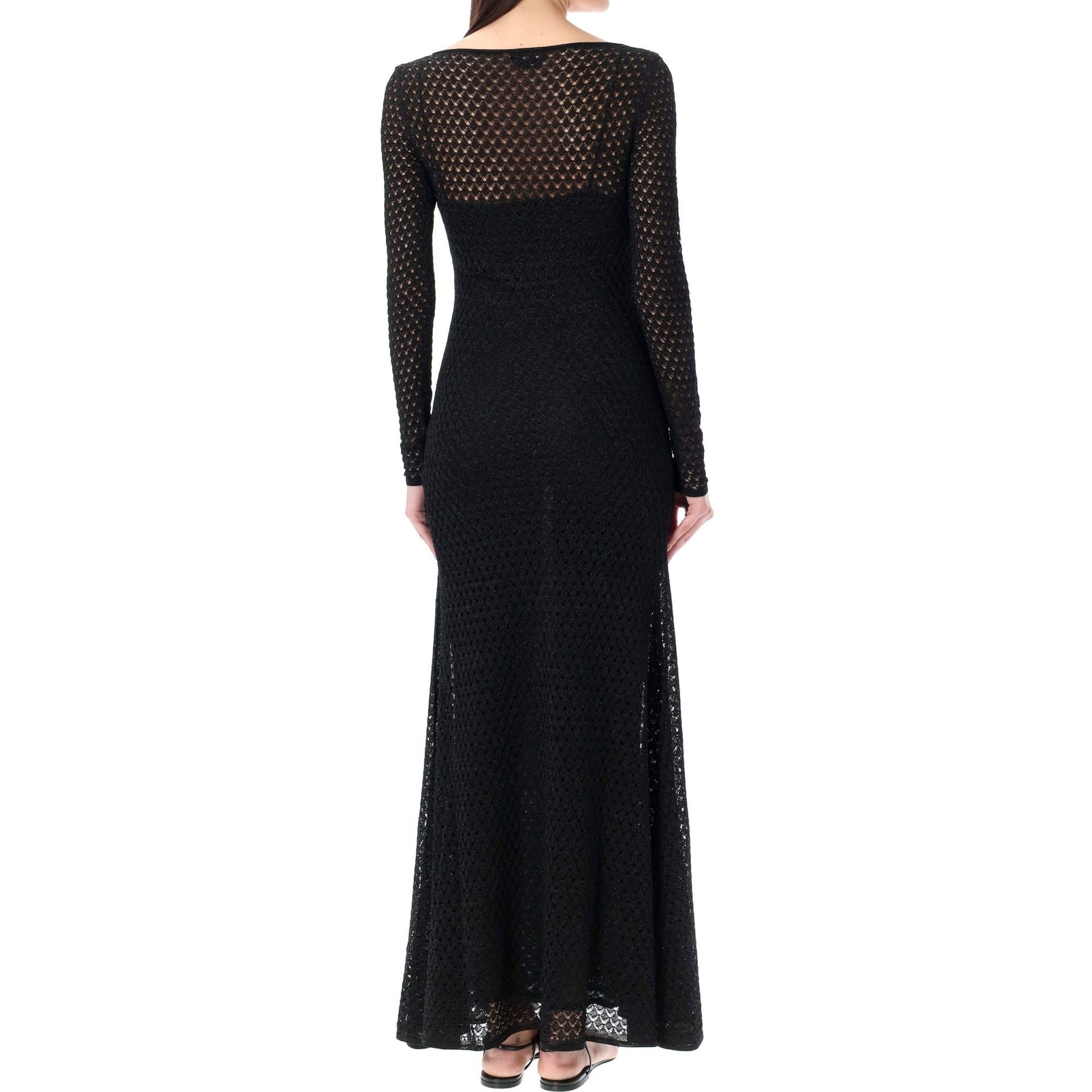 Tom Ford Lurex Crochet Maxi Dress Women TOM FORD