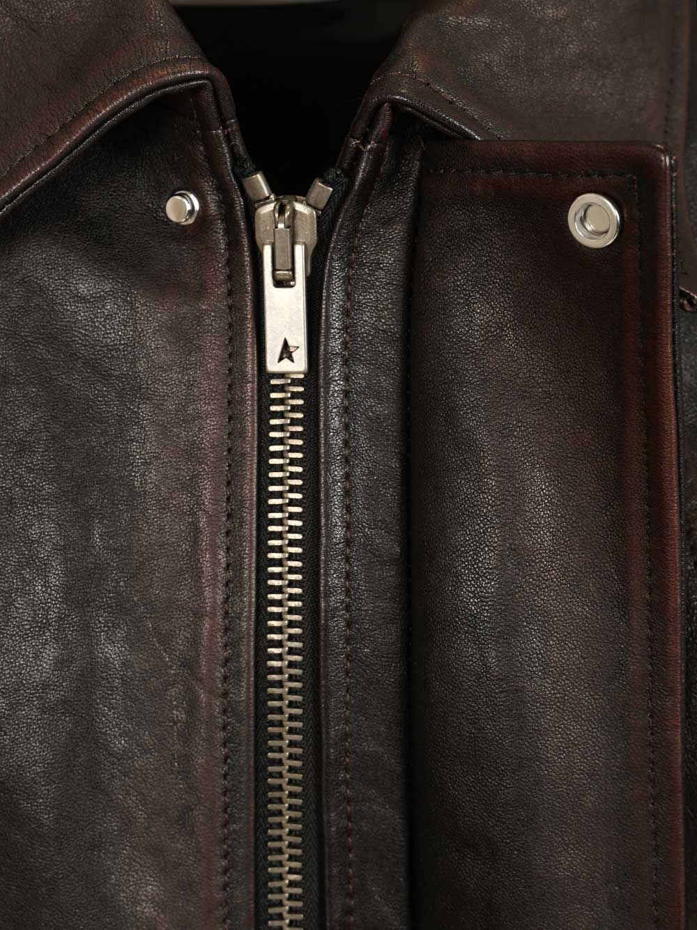 Golden Goose Men Nappa Bomber Jacket GOLDEN GOOSE