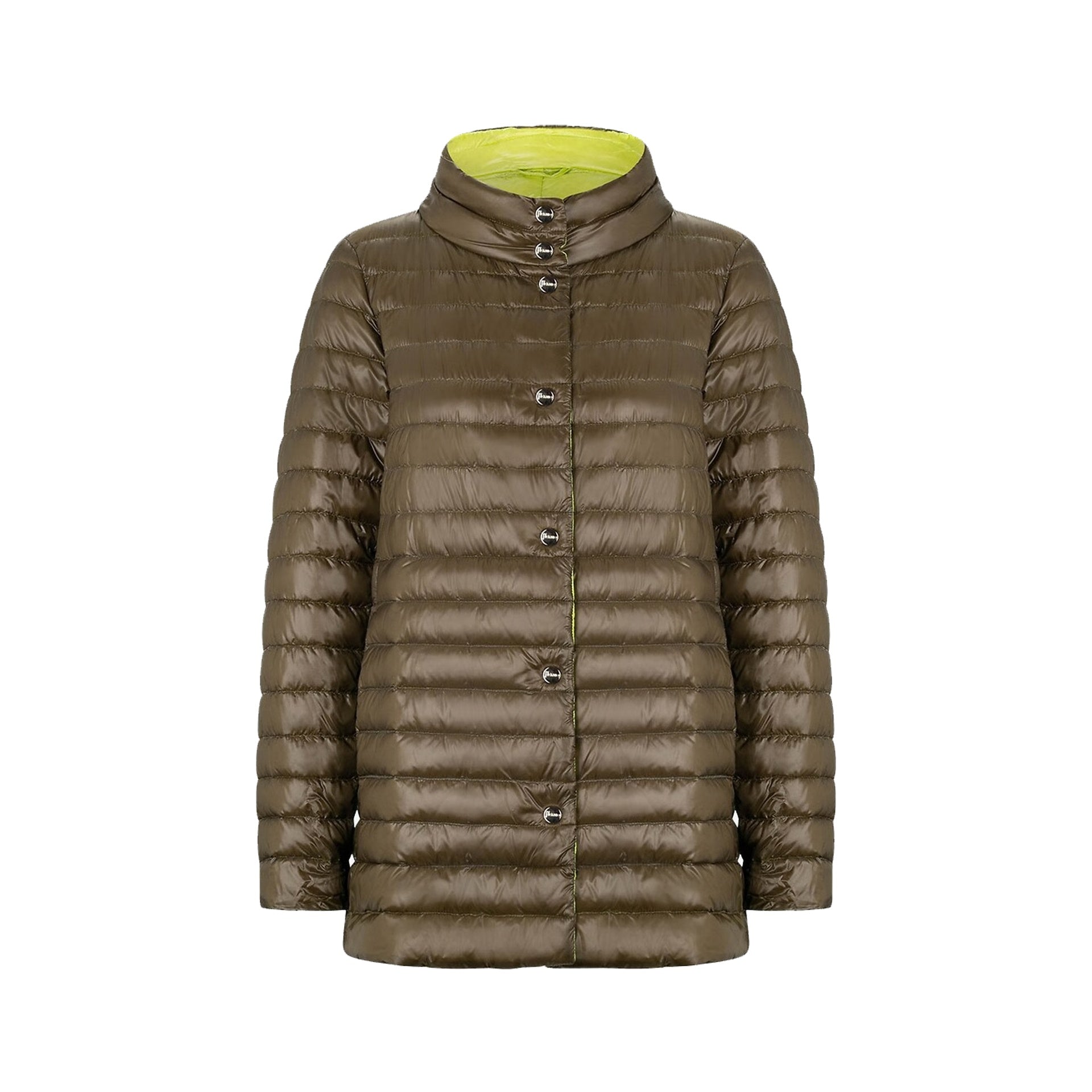 Herno Ultralight Reversible A-Line Down Coat Women HERNO