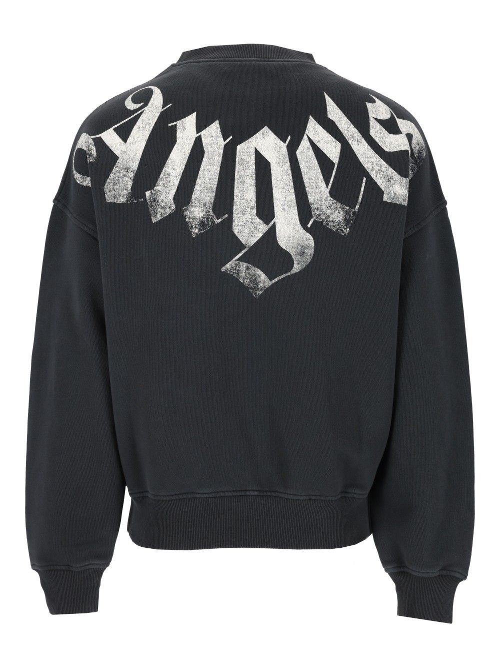 Palm Angels Men Sweatshirt With Lettering PALM ANGELS