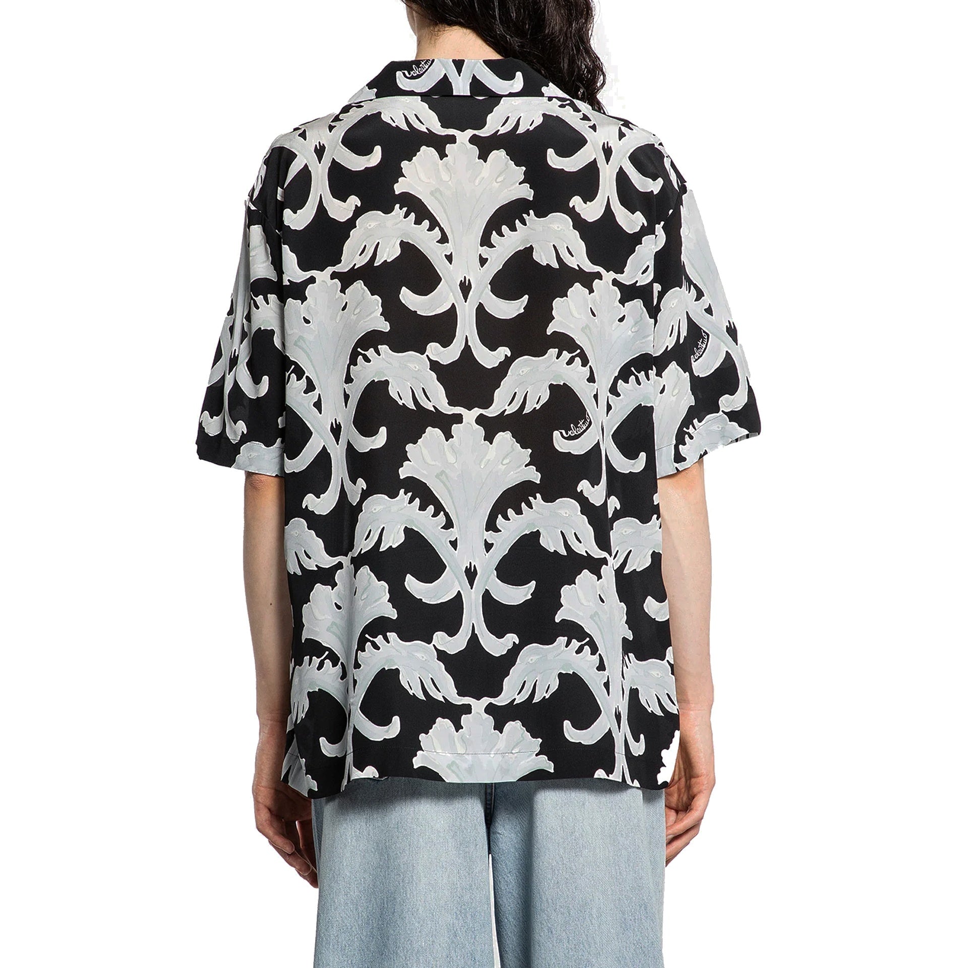 Valentino Garavani Metamorphos Wall Print Bowling Shirt Men VALENTINO